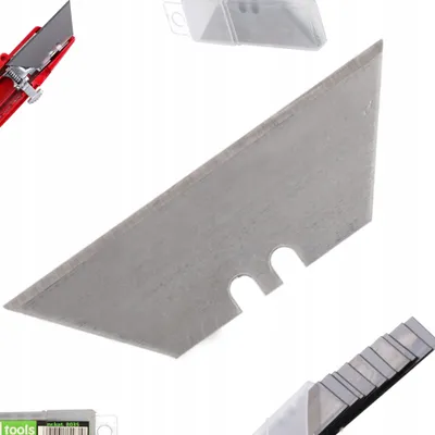 Produktbild von Trapezförmige Klingen, austauschbar, 19 mm, Ersatzklinge, scharf, langlebig, 10 Stück