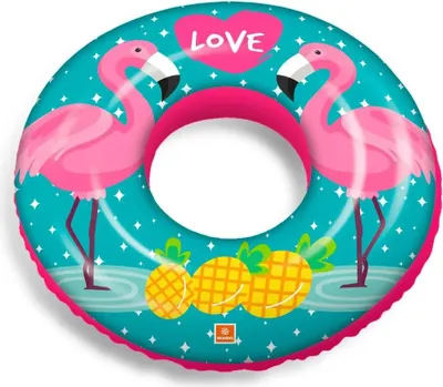 Immagine prodotto di MONDO Anello gonfiabile fenicottero e giungla 50 cm