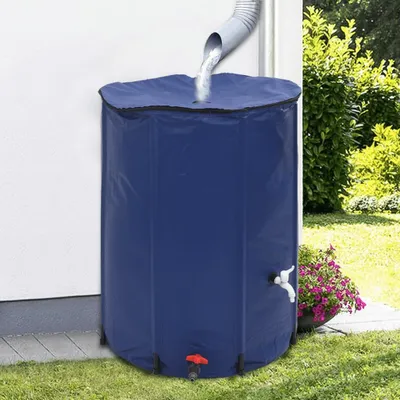 Produktbild von vidaXL Wassertank mit Wasserhahn Faltbar 750 L PVC