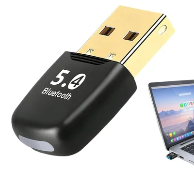 Immagine prodotto di Dongle Bluetooth 5.4, adattatore Bluetooth per PC, adattatore USB Bluetooth