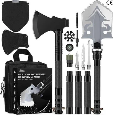 Produktbild von Famanu Multifunktionswerkzeug - Kompakt und Tragbar - Ideal für Camping und Outdoor