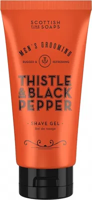 Produktbild von Scottish Fine Soaps Rasiergel Thistle & Black Pepper 150ml