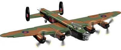 Image de COBI Jeu de cubes à pinces Avro Lancaster Dambusters Executive Edition, avion WW2, 1795 pièces, 5758