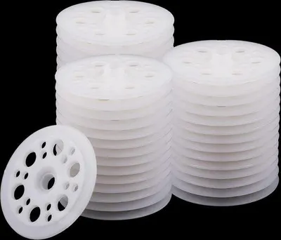Image de Anneaux plats en plastique de 45 mm en polypropylène pour l'isolation