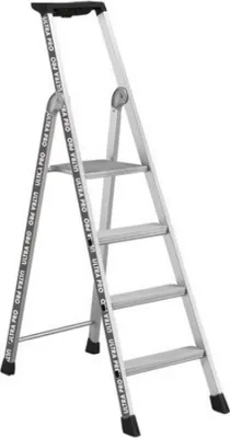 Immagine prodotto di Scala a pioli 4 gradini grigia Artub 02375804