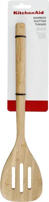 Zdjęcie produktu dla KitchenAid - Łopatka drewniana z otworami Classic Bamboo