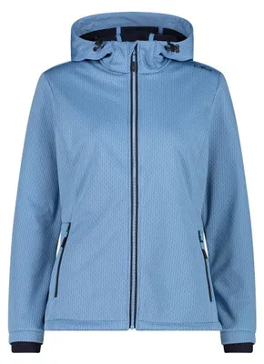 Produktbild von CMP Damen Kapuzenjacke Softshelljacke blau 34