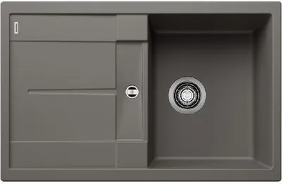 Produktbild von Blanco Metra 45 - Silgranitspüle, 780x500 mm, grau 527289