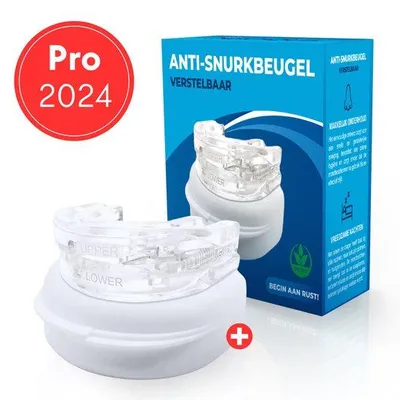 Produktbild von Schnarchen unterdrückendes Beugel Set mit Mundschutz und Kiefergelenksstütze