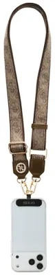 Produktbild von GUESS Universalriemen GUUCNP4DGMW (4G PolyurethanStrap Tether Patch Strass Metall Logo) braun