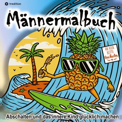 Produktbild von Malbuch für Männer Humorvolle Entspannung - Lustiges Geschenkbuch für Männer
