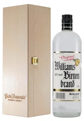 Produktbild von Birkenhof Williams Birnenbrand mit Geschenk-HK