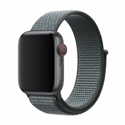 Zdjęcie produktu dla Devia, nylonowy pasek do Apple Watch 42/44/45/49 mm, szary