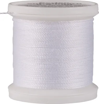 Produktbild von Perlen-Aufreihgarn, 0,5 mm, 100m weiß