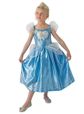 Produktbild von Cinderella - Karnevalkostüm Faschingskostüm Kinder Kindergröße: 128