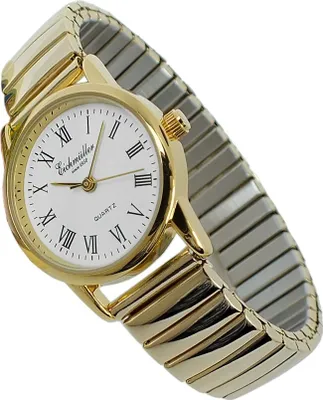 Produktbild von Damenuhr Eichmüller Analog Zugband Gelbgoldfarben 27327