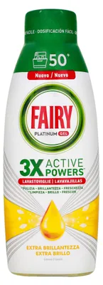 Produktbild von FAIRY Platinum Geschirrspülgel Gelb 900 ml