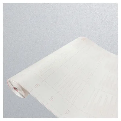 Produktbild von Selbsthaftend Fensterfolie 90x25 cm - Frostglas - Statische Sichtschutzfolie ohne Kleber aus PVC - Selbsthaftende Glasfolie für Lichtdurchlass und Privatsphäre - Fensterfolie statisch haftend