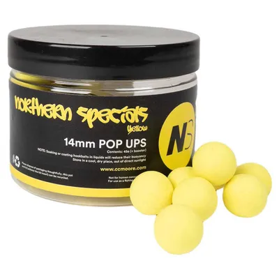 Produktbild von CC Moore NS1 Pop Ups Yellow 14mm - 40g Boilies