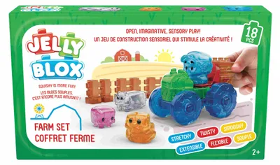 Obrázek produktu pro Gra Jelly Blox Klocki Konstrukcyjne Farma Zestaw