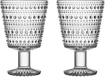 Obrázek produktu pro Iittala Sklenice Kastehelmi čiré 260 ml - 2 kusy