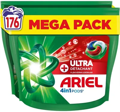 Produktbild von Ariel 4in1 Waschmittel-Pods Ultra Fleckenentferner - 176 Stück (2x88)