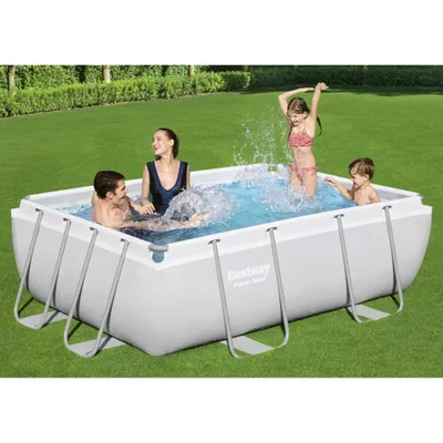 Obrázek produktu pro Bestway Power Steel Pool-Set Rechteckig 282x196x84 cm