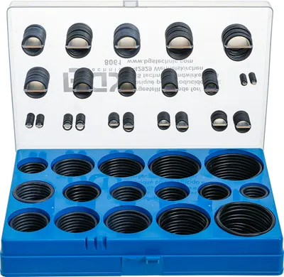 Produktbild von BGS 8061 O-Ring Sortiment, 1/8" - 2" Ø, 419-tlg.