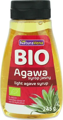 Productafbeelding van LICHTE AGAVESIROOP BIOLOGISCH - NATURAVENA - 245 g