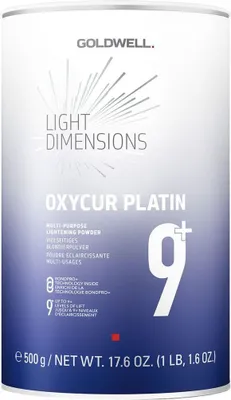 Zdjęcie produktu dla Oxycur Platin 9+ Rozjaśniający proszek utleniający do włosów 500 g