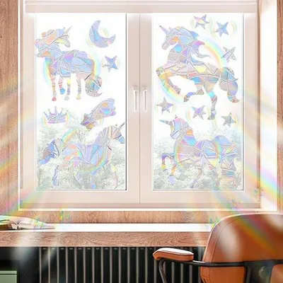 Produktbild von Vogelbeschermung Fenstersticker reflektierend selbstklebend Glasdeko