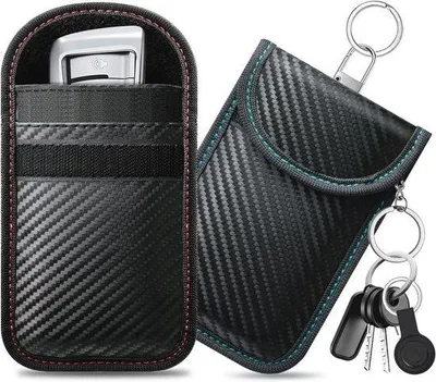 Produktbild von Schlüssellose Go-Schutz-Autoschlüssel - Set von 2 Faraday Taschen