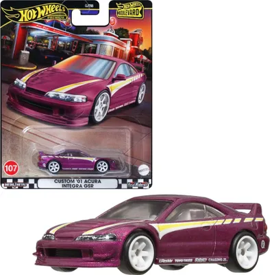 Image de Hot Wheels Boulevard Custom Car '01 Acura Integra GSR HRT77