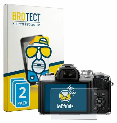 Produktbild von 2x BROTECT Schutzfolie für Olympus OM-D E-M10 Mark III / Mark IV Displayschutz Displayschutzfolie Folie Matt Entspiegelungsfolie