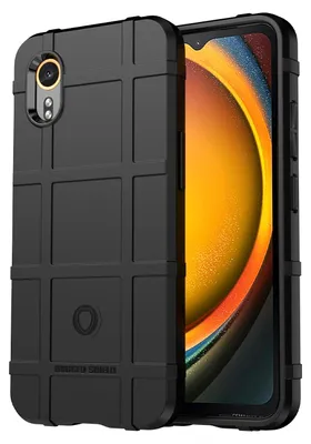 Produktbild von Für Samsung Galaxy XCover 7 Rugged Shield Schock TPU Schutz Hülle Case Schwarz