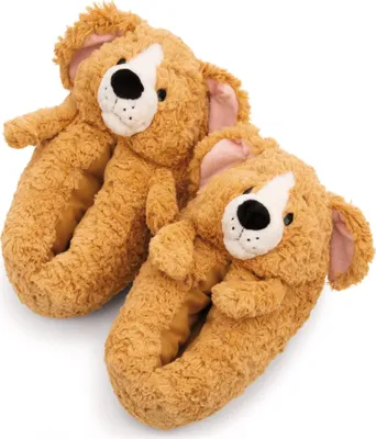 Image de Nici Chaussons chien marron taille 40 - 43
