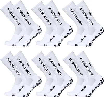 Obrázek produktu pro 6 párů venkovní sportovní běžecké ponožky Stretch ponožky atletické fotbalové ponožky Anti Slip ponožky s rukojeťmi