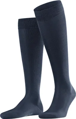 Image de Chaussettes mi-longues FALKE Tiago pour homme 6116 - bleu espace 45-46