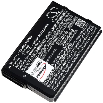 Produktbild von Akku kompatibel mit Dell Typ 6WVHD