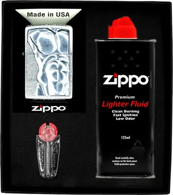Produktbild von Feuerzeug-Set  ZIPPO  MAN TORSO Geschenk No1