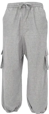 Immagine prodotto di Goahose, Pantaloni da yoga per uomo, comodi pantaloni casual - Grigio, Cotone, taglia: S/M