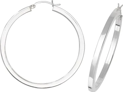 Produktbild von 925 Sterling Silber Damen - Paar Creolen - 40mm; TRS17714MM40