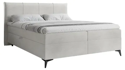 Produktbild von MIRJAN24 Boxspringbett mit zwei Bettkästen Eco Bis, Schlafzimmer Ehebett, Doppelbett mit Topper, Härtegrad H3 (Farbe: Vibe 86, Größe: 180x200 cm)