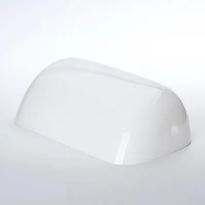 Obrázek produktu pro Malá náhradní skleněná lampa bankers lampička bankers lampička skleněná stolní lampa, 225x135x60mm, opálová bílá