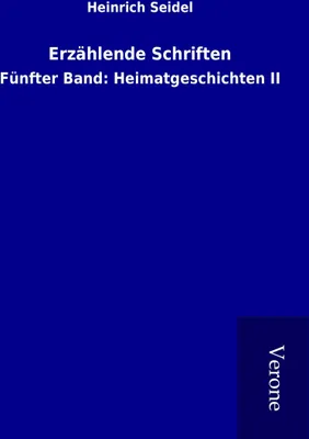 Produktbild von Erzählende Schriften