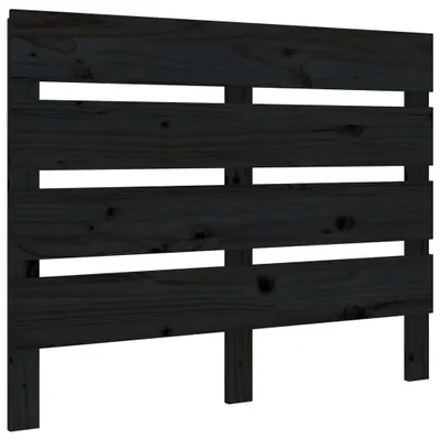 Immagine prodotto di vidaXL Testata del letto nera 100x3x80 cm in legno di pino massiccio
