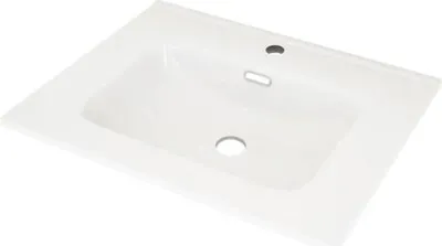 Produktbild von Jungborn Keramik Möbelwaschtisch SEIMILA 61 x 46 cm weiß glänzend