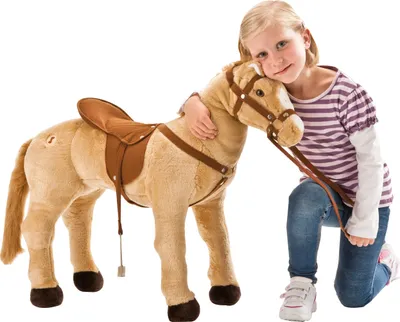 Produktbild von Happy People Plüschpferd Palomino mit Sound; 58410