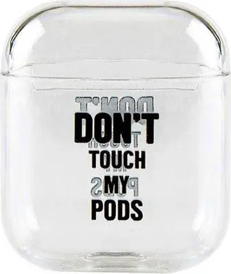 Immagine prodotto di Custodia protettiva per AirPods - Testo