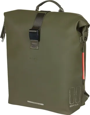 Produktbild von Basil SoHo, Hinten, Fahrradtasche, Polyurethan, Grün, 17 l, 5 kg